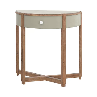 Nordic Simple Bedside Table 3d model