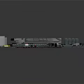 Modern Computer Motherboard Computer Motherboard High-end Motherboard 3d model