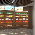 Modern Specialty Store Interior With Shelves Displaying Diverse Products Bright Lighting And Open Layout