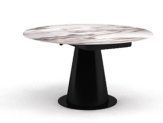 Table and tea table 3d model