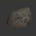 Rough Natural Wood Stone With Distinctive Texture And Red Gray Color For Decorative Projects