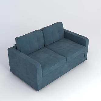 Double sofa 3d model