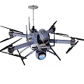 Advanced Multi Rotor Drone With Camera And Navigation Sensors Equipment