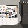 File Cabinet With Glass Doors Compartments And Closed Storage Modern Office Design