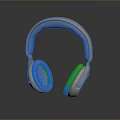 Modern Beige Over Ear Computer Headphones with Soft Cushions and Adjustable Headband