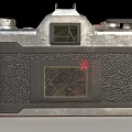 Canon Vintage Digital Camera With Classic Design Metal Leather Body And 50mm Lens