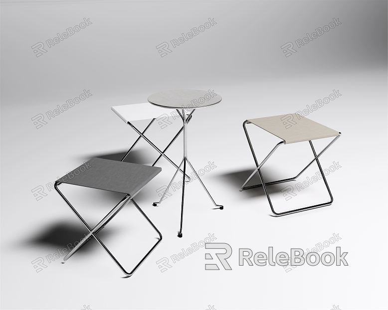 Modern Outdoor Table and Chair Folding Table and Chair Outdoor Coffee Table and Chair model