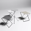 Folding Outdoor Tables With Metal Frame Various Colors And Modern Design