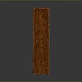 Elegant Brown Wooden Double Door Wardrobe With Classic Design And Smooth Surface