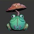 Frog Frog Frog Poison Frog Game Frog Reptile Cold Blooded Animal Reptile Reptile 3d model