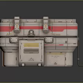 Sci-fi Capsule Space Capsule Hibernation Capsule Freezing Capsule Rest Capsule Rest Capsule 3d model