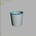 Clear Empty Cup With Smooth Shiny Surface And Simple Design For Daily Use 3d model