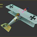 Modern reconnaissance aircraft High-altitude reconnaissance aircraft Fighter 3d model