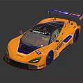 Yellow And Blue Racing Car With Rear Wing Number 23 Pirelli Logo Sleek Design