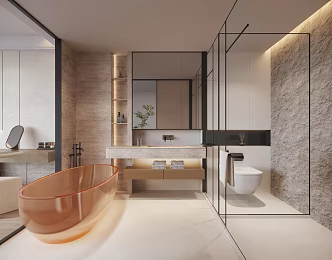 Modern toilet 3d model