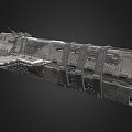 Aggressor-class interstellar destroyer 3d model