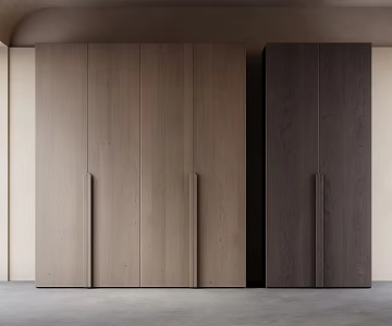 Middle style wardrobe 3d model