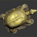 Turtle Turtle Cartoon Turtle Snapping Turtle Chickbill Turtle Reptile Cold Blooded Animal Reptile Reptile Class 3d model