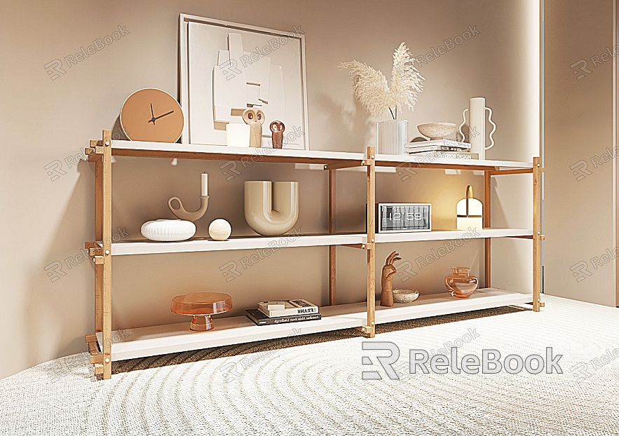 Modern Storage Rack Cabinet model