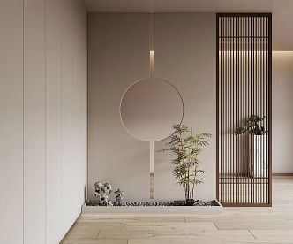 New Chinese Entrance 3d model