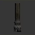 Columns Stone Columns Stone Columns Old Columns Roman Columns Roman Columns Classical Columns Greek Columns 3d model