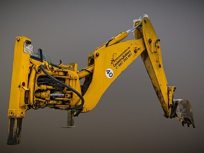 excavator arm 3d model