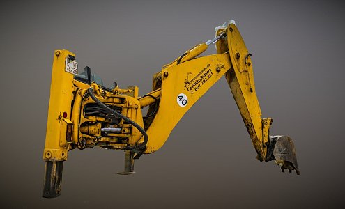 excavator arm 3d model