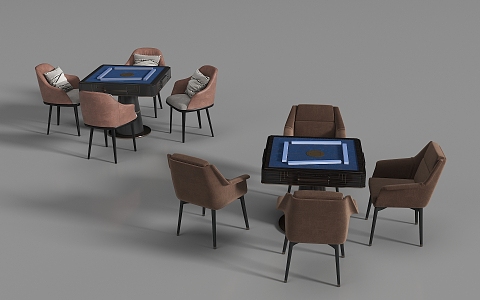 Mahjong Table 3d model