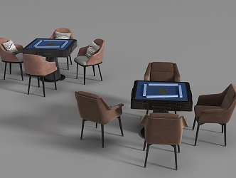 Mahjong Table 3d model