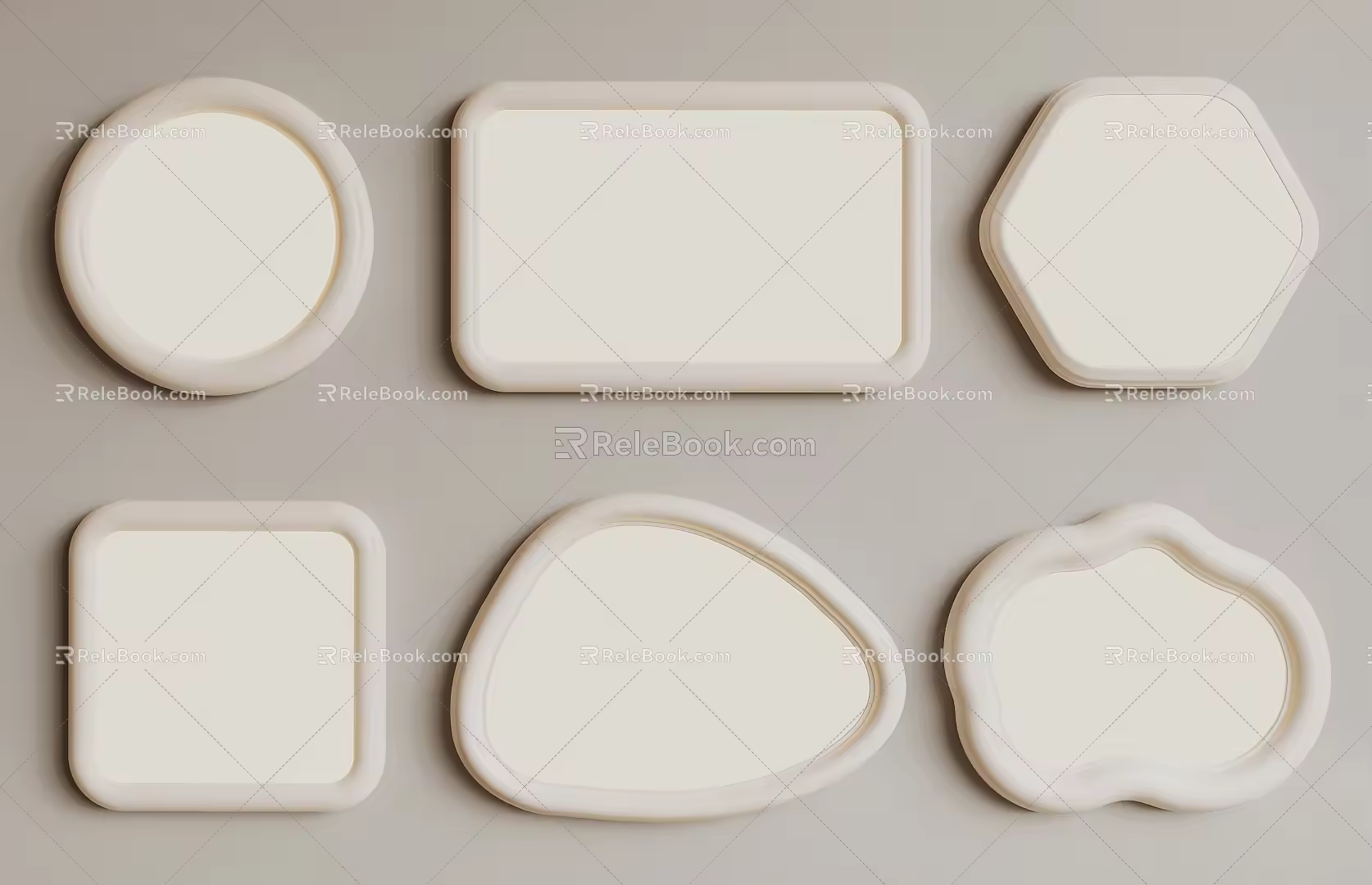 modern ceiling lamp 3d model