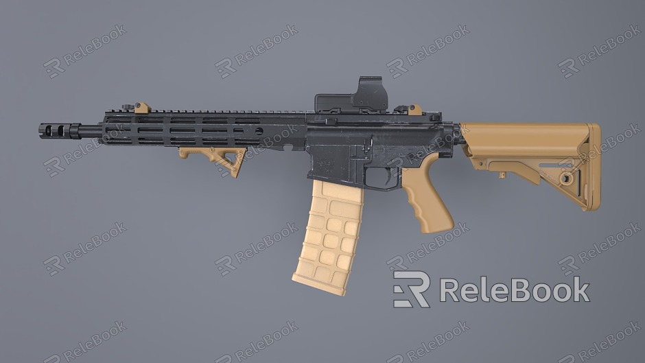 Rifle Assault Rifle AR15 semi-automatic rifle model