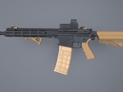 Rifle Assault Rifle AR15 semi-automatic rifle model