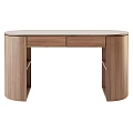 Modern Wooden Podium With Drawer And Shelf Storage In Walnut Finish For Office Or Classroom