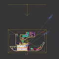 Colorful Indoor Playground With Slide Climbing Frame And Modern Play Equipment For Kids