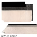 Modern Square Rugs With Black Gray Beige Tones And Minimalist Style