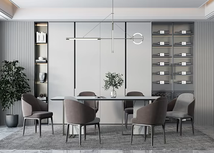 Modern Restaurant 3d model