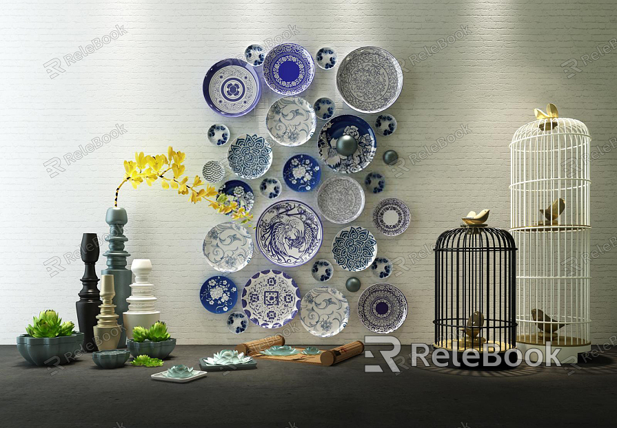 Plate Wall Decoration model