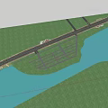 Scenic Lakeside Park with Lush Green Landscape Walking Trails and Natural Scenery