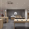 Huawei Experience Store Business Hall Digital Store 3d model