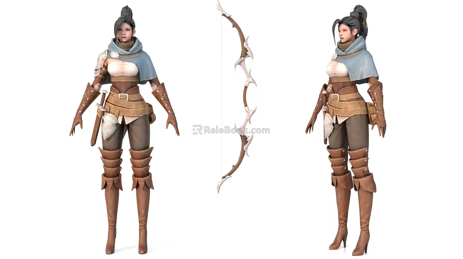 High Quality 3D Game Characters 3d model
