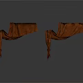 Comfortable Brown Hammock Chairs With Fabric Material Hanging Design For Indoor Use