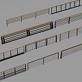 Various Modern Railings With Metal And Wooden Designs For Home Decor