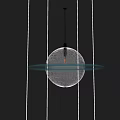 Modern chandelier creative chandelier 3d model