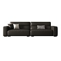 Double sofa 3d model