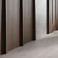 Wooden And Concrete Accent Walls With Varied Designs
