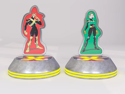 Modern ornaments home decoration beautiful Chen ornaments 3d model