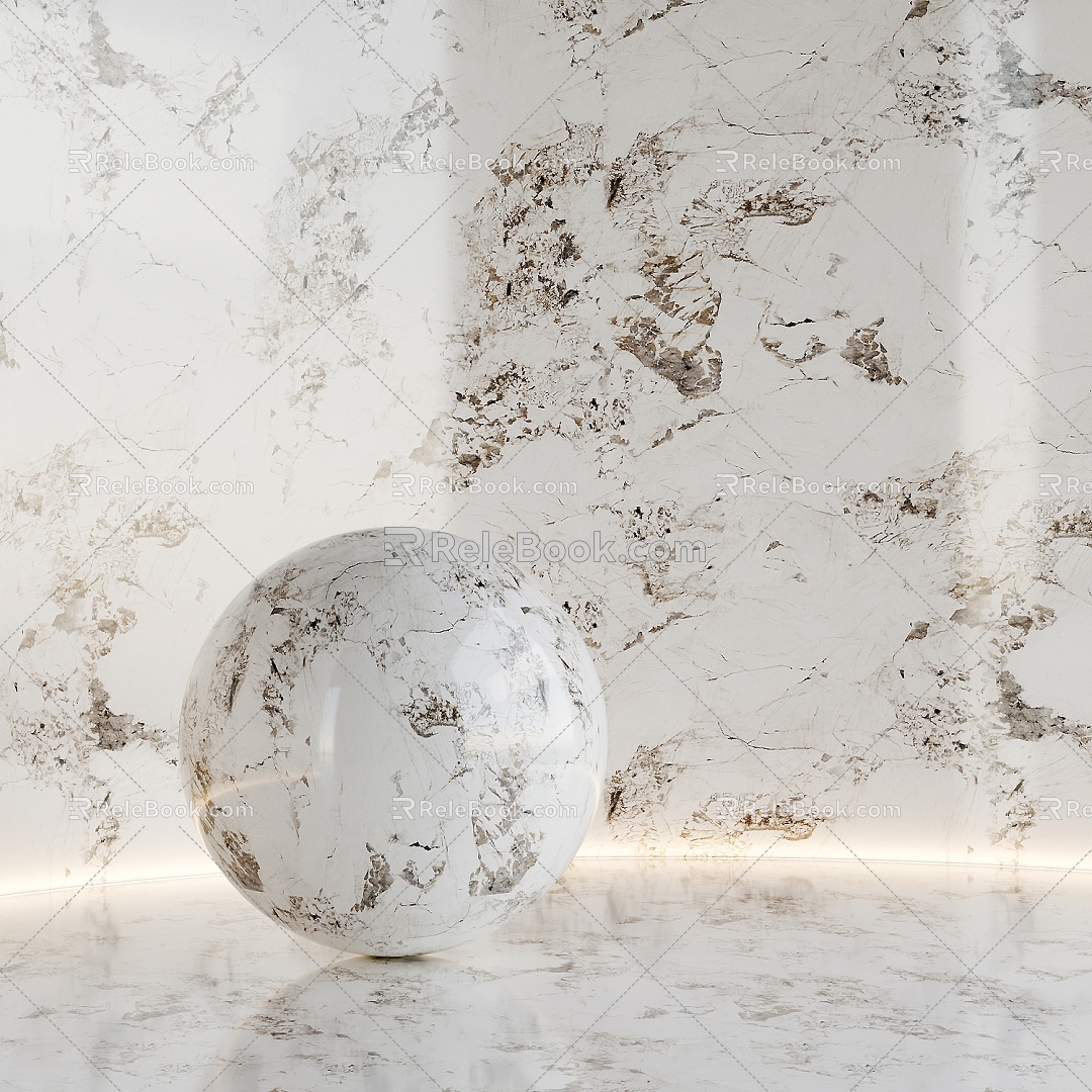 Wall Marble 3d model