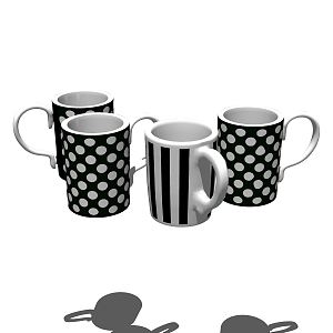 Modern Cup Tableware 3d model