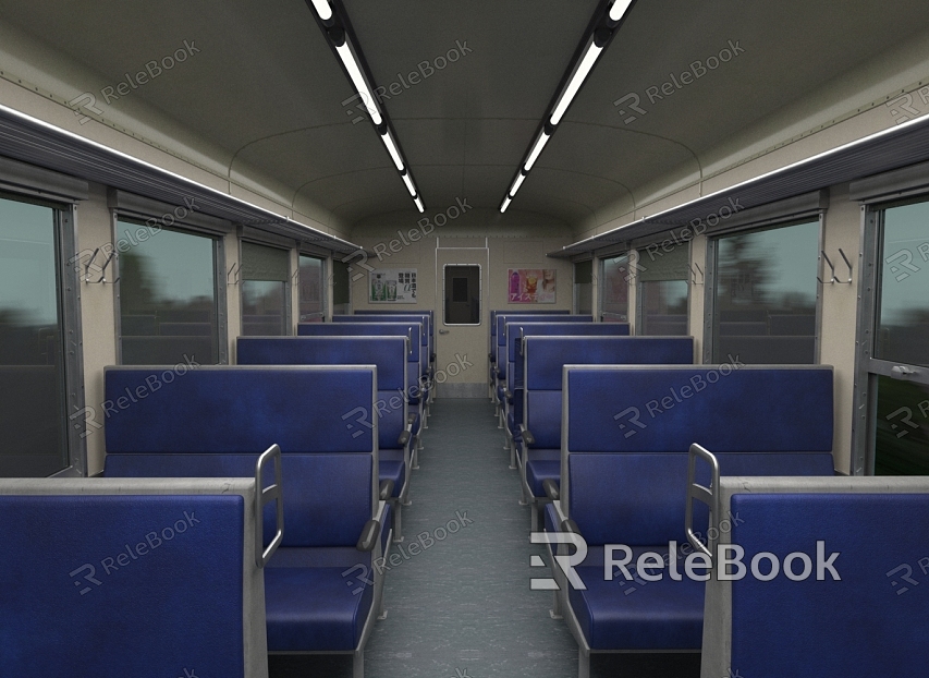 Train carriages Train carriages Train seats Urban rail High-speed rail carriages model