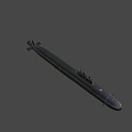 Bray A- class submarine 3d model